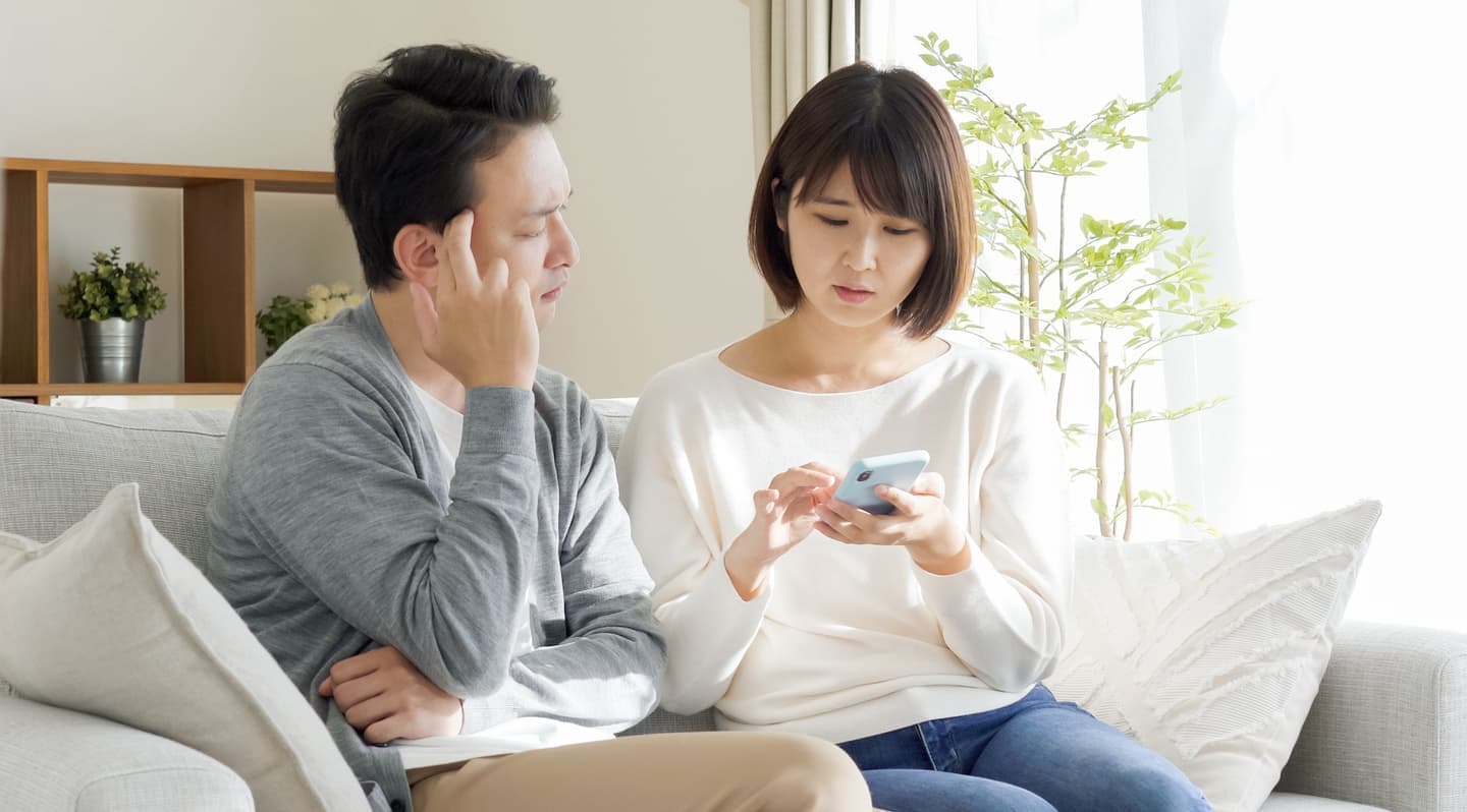 スマホで簡単に操作が可能です。